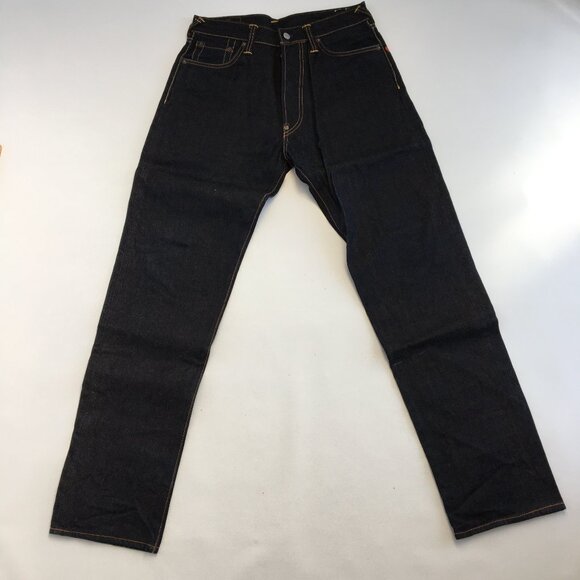 Evisu Lot 0001 Baggy Fit Button Fly Selvedge Jeans 30 - Picture 4 of 14